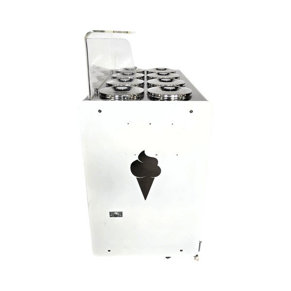 BRX Joy 3BPO8JVRI 8 Pan Gelato Cabinet