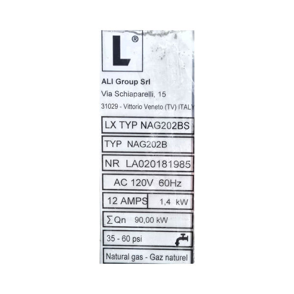 Lainox NAG202B Combi Oven - Natural Gas