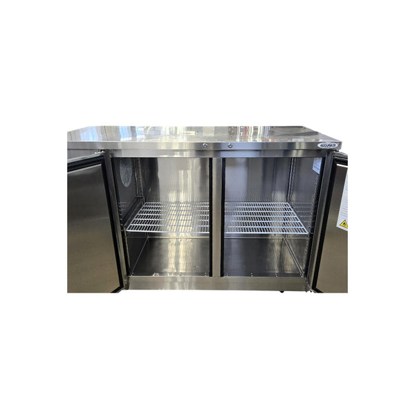 Atosa SBB59GR Shallow Back Bar Cooler - 2 Door - 59 Inch