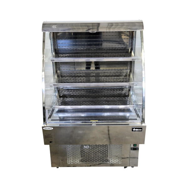 Omcan RS-CN-0380 Grab-and-Go Open Refrigerated Display Case - 39 Inch