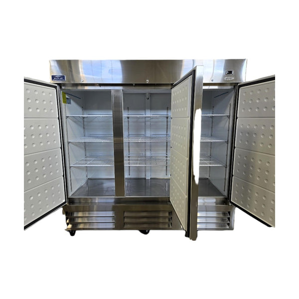 Arctic Air AR72Z Upright Refrigerator - 3 Solid Door - 81 Inch