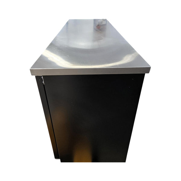 EFI CBBDR3-72CC Back Bar Cooler - 3 Solid Door - 72 Inch