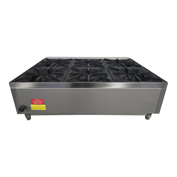 EFI - RCTHP-36-6 - Cook Tops - Hot Plate 6 Burner - Natural Gas