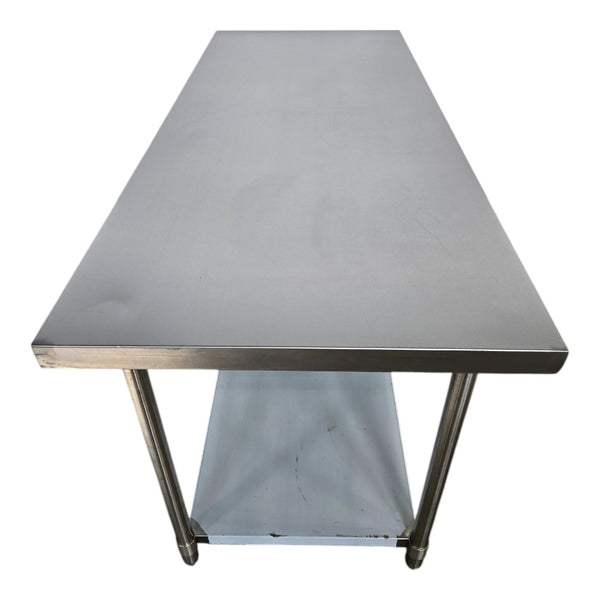 Rosko DOYWT3072SS Stainless Steel Double Work Table