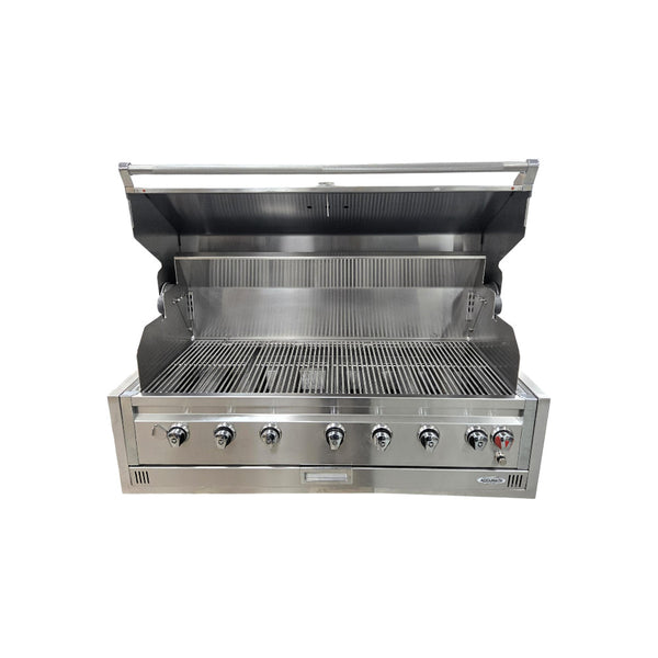 Crown Verity IBI48 Infinite Series Built-In Single Dome Grill - Nat Gas