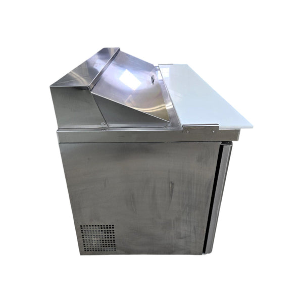 Atosa MSF8303GR Refrigerated Prep Table - 2 Solid Door - 60 Inch