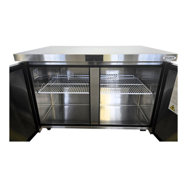 Atosa MGF8402GR Undercounter Refrigerator - Dent on Left Side