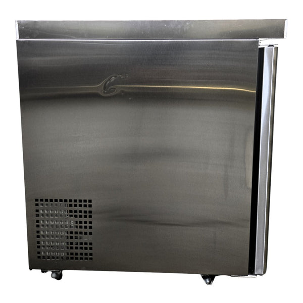 Atosa MGF8402GR Undercounter Refrigerator - Dent on Left Side