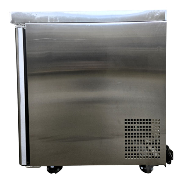 Atosa MGF8402GR Undercounter Refrigerator - Dent on Left Side