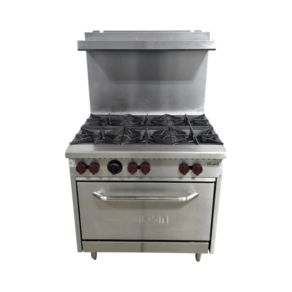Vulcan SX36 6 Burner Stove - Natural Gas