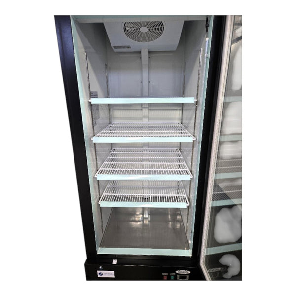 Ancaster GX-D648BMF-HC Upright Freezer - 1 Glass Door - 31 Inch