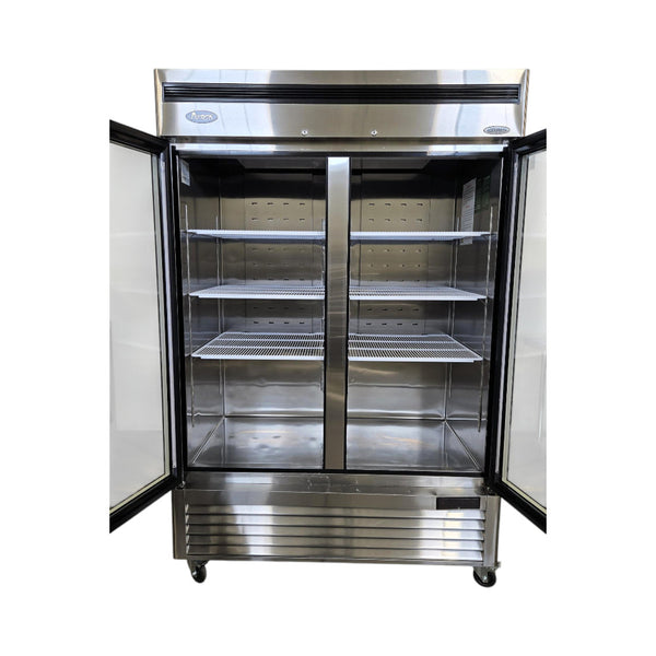Atosa MCF8707GR Upright Cooler - 2 Glass Door - 55 Inch