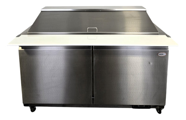 North-Air NA-S60M Double Door 60 inch Refrigerated Mega Top Sandwich Prep Table
