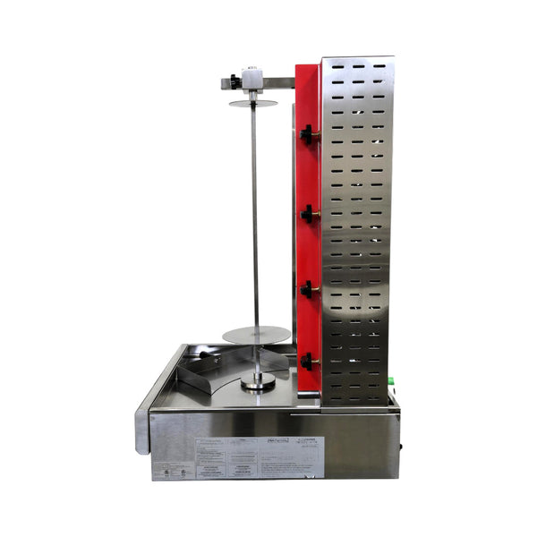 Chef KB-4 4 Burner Shawarma/Doner Machine - Nat Gas