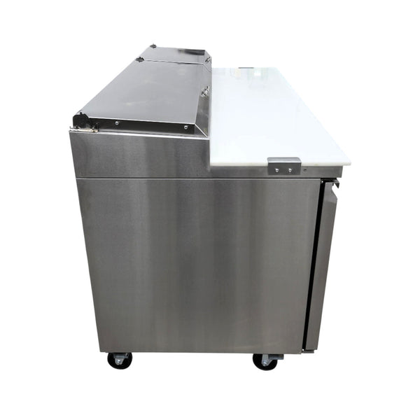Chef TPP-67T Refrigerated Pizza Prep Table - 2 Solid Door - 67 Inch