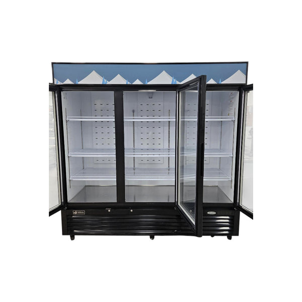 EFI C3-82GDVC Refrigerator - 3 Glass Door