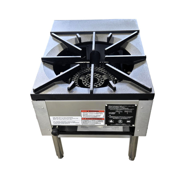 Vulcan VSP100-1 Single Burner Natural Gas Stock Pot Range - Never Used
