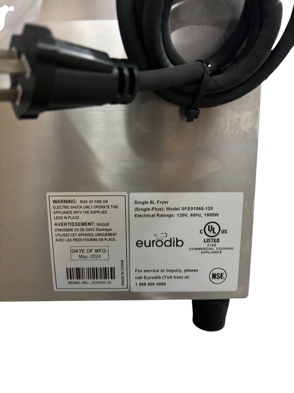 Eurodib SFE01860-120 Fryer