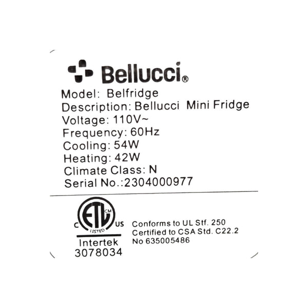 Bellucci Belfridge Electric Milk Cooler