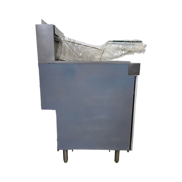 VULCAN LG-400 Floor Tube Fired Fryer - Nat Gas - 50LB