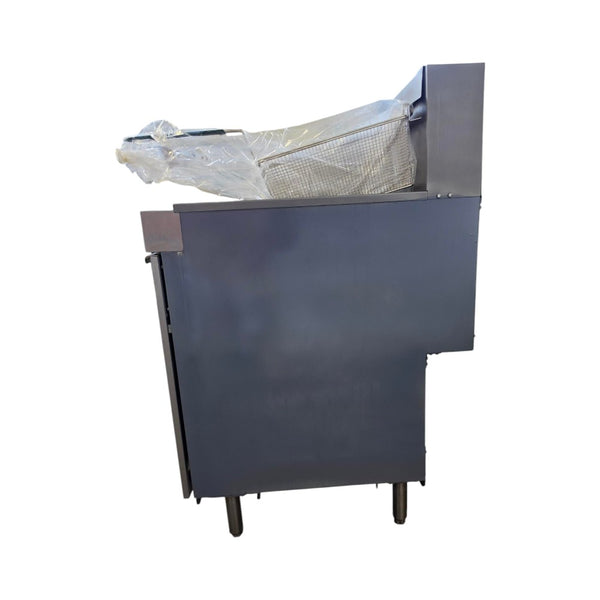 VULCAN LG-400 Floor Tube Fired Fryer - Nat Gas - 50LB