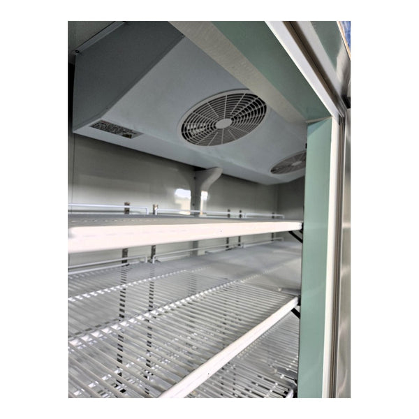 Omcan RE-CN-0052-HC Upright Cooler - 3 Glass Door - 78 Inch