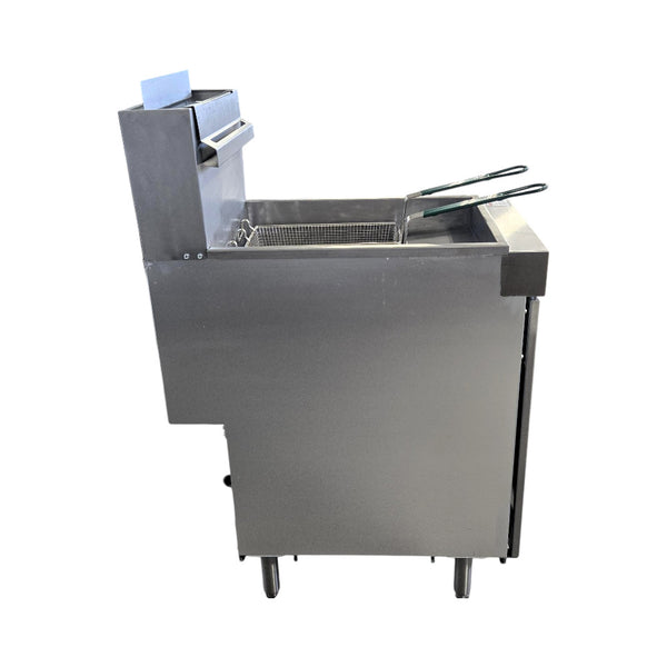 Vulcan LG400-2 45-50lb Floor Fryer - Propane