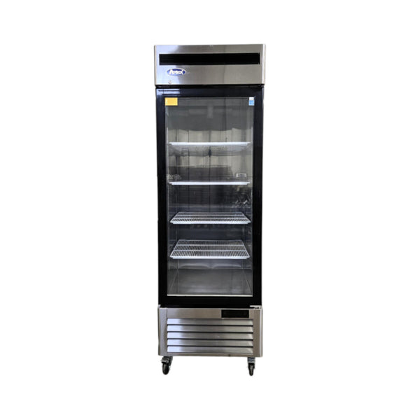 Atosa MCF8705GR Refrigerator - 1 Glass Door - 27 Inch