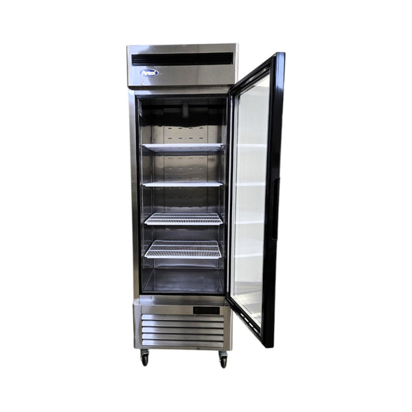 Atosa MCF8705GR Refrigerator - 1 Glass Door - 27 Inch