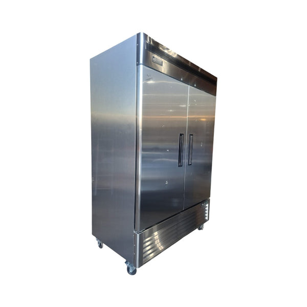 EFI F2-54VC Reach in Freezer - 2 Solid Door - 54 Inch