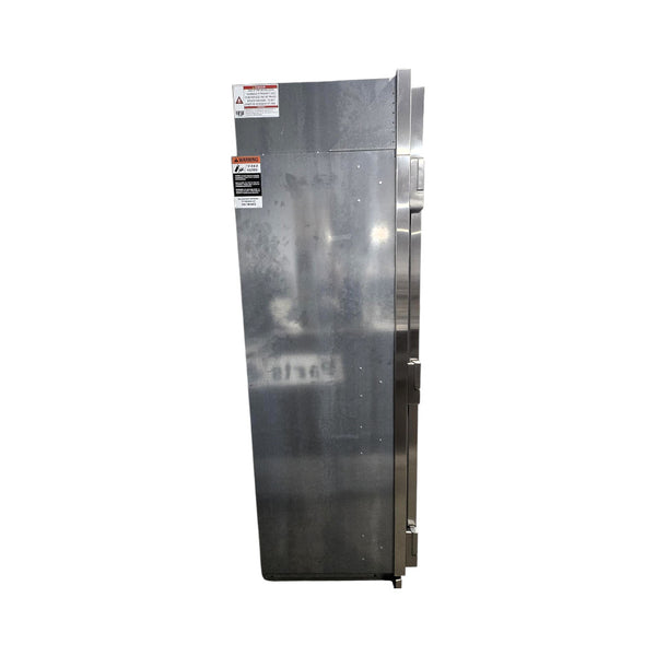 True TC-30DZW-L-SG-C 150-Bottle Dual Zone Refrigerated Wine Merchandiser