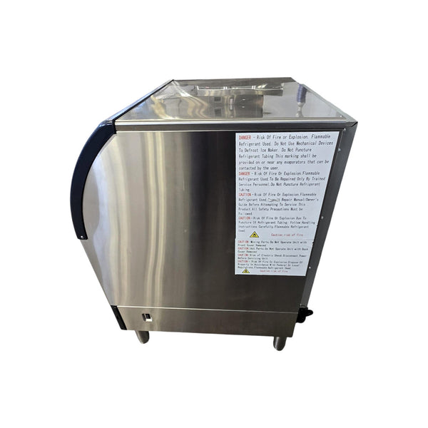 Atosa YR280-AP-161 Undercounter Half-Dice Cube Ice Machine - 283lbs every 24hrs