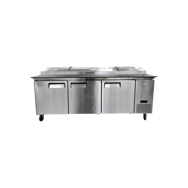 Atosa MPF8203GR Pizza Prep Table - 3 Door - 93 in