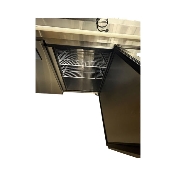 Atosa MPF8203GR Pizza Prep Table - 3 Door - 93 in