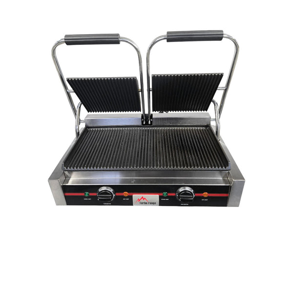Turbo Range PG-03-G Panini Grill - Double