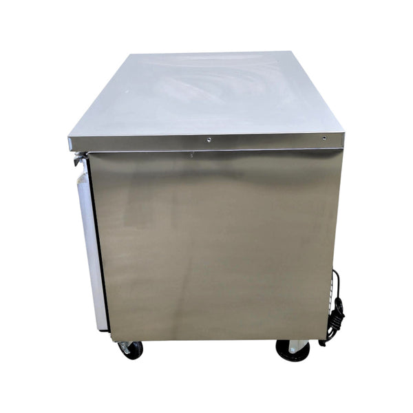 GLACIER GUF-48 Undercounter Freezer - 2 Solid Door - 48 Inch