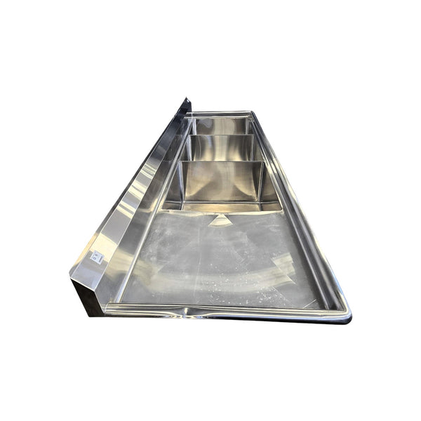 Omcan 43786 Three Tub Sink