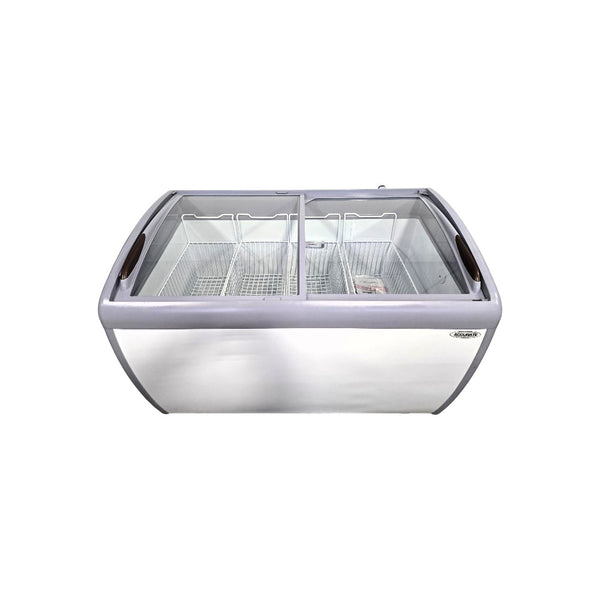 Atosa AX-360YX Curved Glass - Ice Cream Freezer - 50 Inch