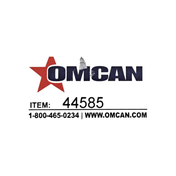 Omcan 44585 Fabricated Hand Sink with 4 Inch Gooseneck Faucet and Drain Basket