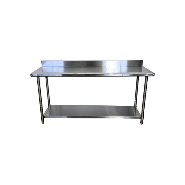 Omcan WTS-2472-4BS-420 Stainless Steel Work Table - 24 x 72