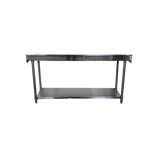 Omcan WTS-2472-4BS-420 Stainless Steel Work Table - 24 x 72