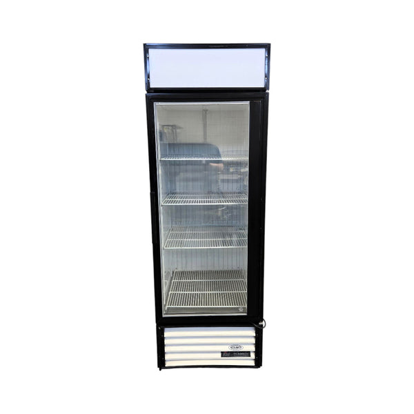 TRUE GDM-23F Upright Merchandiser Freezer - 1 Glass Door - 27 Inch