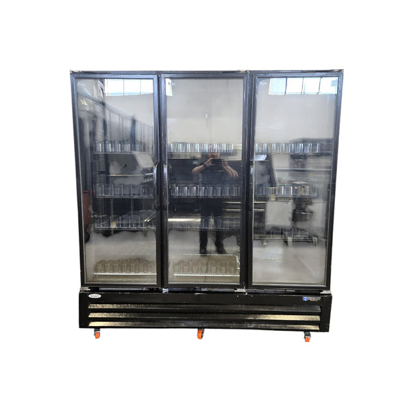 Masterbuilt BMG-74-HGP Upright Merchandiser Cooler - 3 Glass Door - 78 Inch