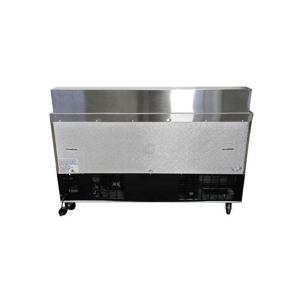 Omcan PT-CN-1524-HC Refrigerated Prep Table - 2 Solid Door - 60 Inch