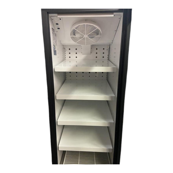 TRUE FLM-27F TSL01 Upright Merchandiser Freezer - 1 Glass Door