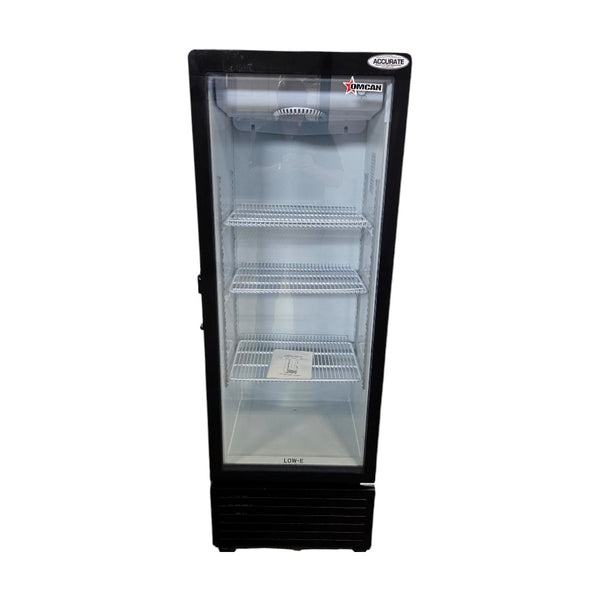 Omcen RE-CN-215 Upright Display Cooler - 1 Glass Door - 21 Inch