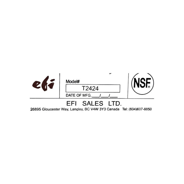 EFI 24 x 24 Worktable