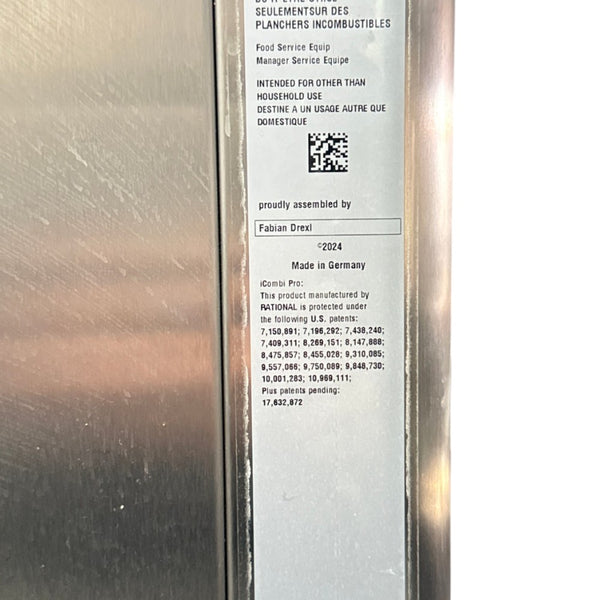 Rational LM100EG.AXXXXX iCombi Pro Combi Oven - Natural Gas