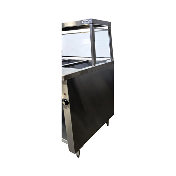 Emerald Restaurant Equipment STM84PSE 6-Well Custom Steam Table