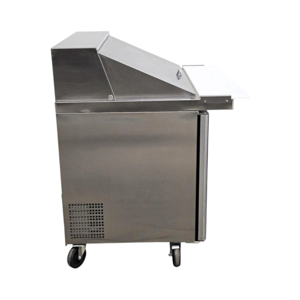 Atosa MSF3615GR Megatop Refrigerated Prep Table - 2 Solid Door - 36 Inch
